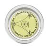 Bubble Spirit, Hight Accuracy Spirit Aluminium Case Spirit Turntable Bubble Degree Tonearms Set-up Spirit for Record Player (Silver) view 1