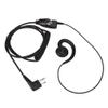 AEH3000-M1A Walkie Talkie Two Way Radio Black Headset Mic for , Modular Design 180 Rotating Speaker Earpiece, ABS Walkie Talkie Earphone High Sound Quality view 1