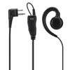 AEH3000-M1A Walkie Talkie Two Way Radio Black Headset Mic for , Modular Design 180 Rotating Speaker Earpiece, ABS Walkie Talkie Earphone High Sound Quality view 3