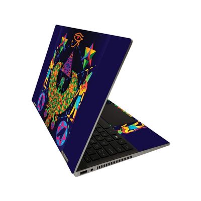 MightySkins Skin for HP Pavilion x360 14" (2020) - Egyptian Geometry | Protective, Durable, and Unique Vinyl Decal wrap Cover | Easy to Apply, Remove, and Change Styles | Made in The USA