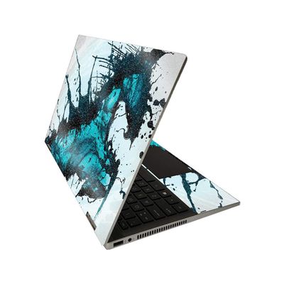 MightySkins Glossy Glitter Skin for HP Pavilion x360 14" (2020) - Wild Splash | Protective, Durable High-Gloss Glitter Finish | Easy to Apply, Remove, and Change Styles | Made in The USA