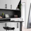 Geeyu ZHaonan-Dressing Table Handle, Long Handle Kitchen Closet Cupboard Door Pulls, Matte Black Cabinet Handles, Gold Brass Furniture Pulls,Drawer Knobs, Indoor Hardware (Color : Chrome) view 4