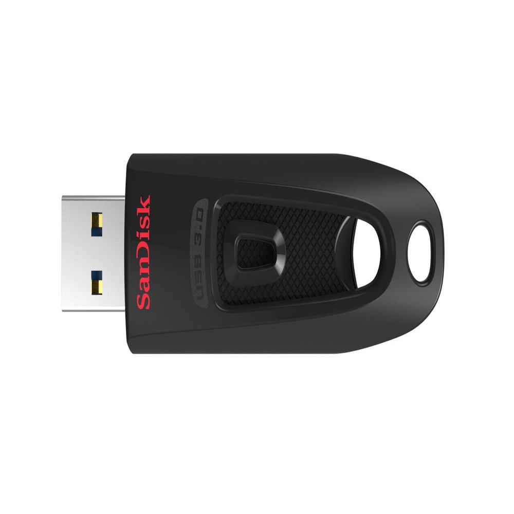 SanDisk 32GB 3-Pack Ultra USB 3.0 Flash Drive 32GB (Pack of 3) - SDCZ48-032G-GAM46T, Black