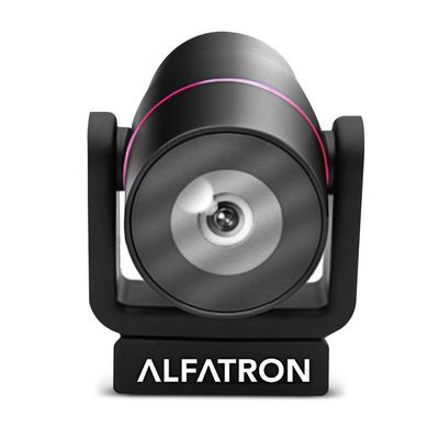 Alfatron ALF CAM100 HD Web Camera with 1080p, 120-Degree Wide Range Shooting Angle, Zoom Compatibility, Easy Plug in, Adjustable Lens and More for Perfect Video Conferencing