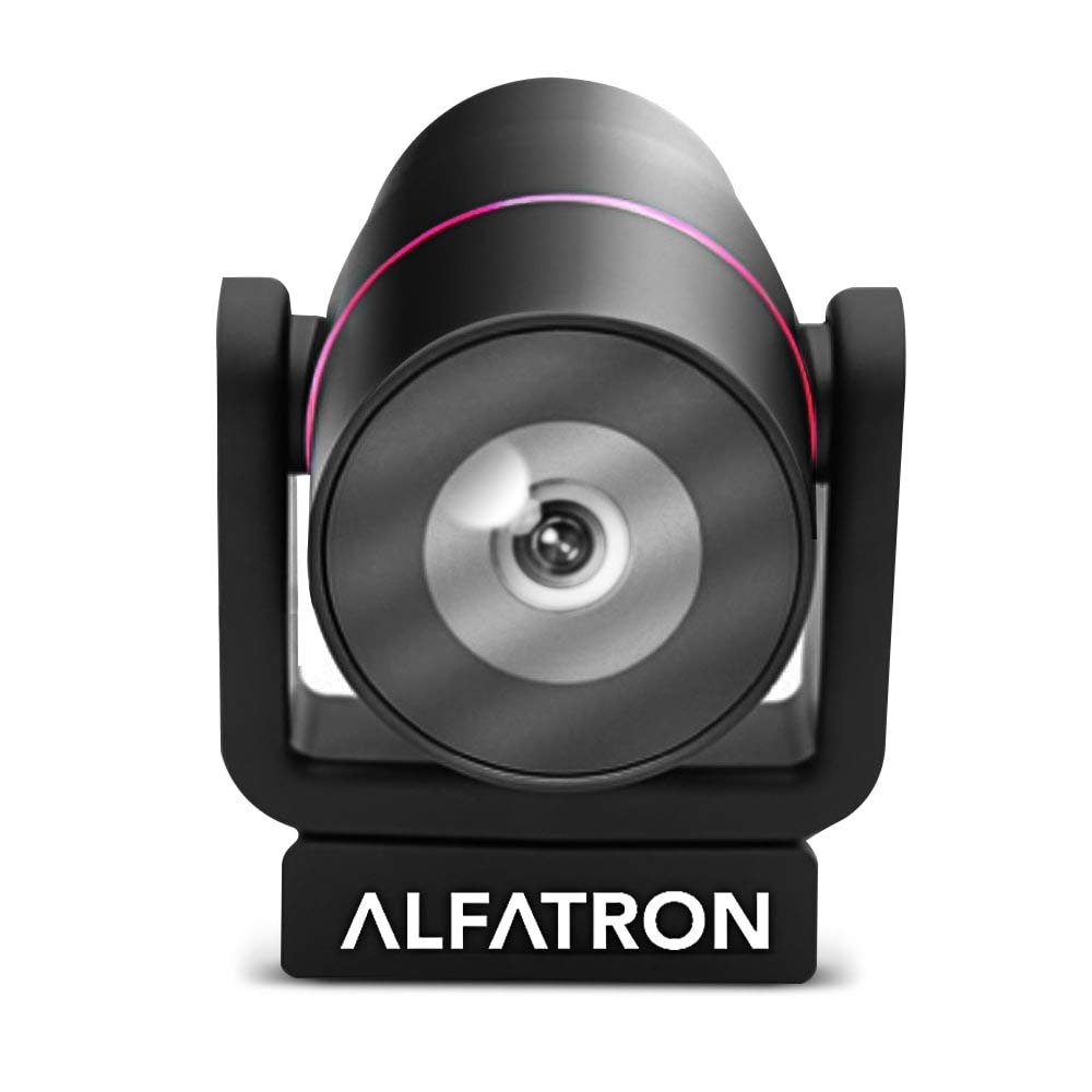 Alfatron ALF CAM100 HD Web Camera with 1080p, 120-Degree Wide Range Shooting Angle, Zoom Compatibility, Easy Plug in, Adjustable Lens and More for Perfect Video Conferencing