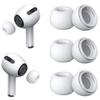[3 Pairs] Replacement Ear Tips for Airpods Pro and Airpods Pro 2nd Generation with Noise Reduction Hole, Silicone Ear Tips for Airpods Pro with Portable Storage Box and Fit in The Charging Case(Small) view 1