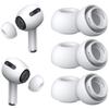 [3 Pairs] Replacement Ear Tips for Airpods Pro and Airpods Pro 2nd Generation with Noise Reduction Hole, Silicone Ear Tips for Airpods Pro with Portable Storage Box and Fit in The Charging Case(Large) view 1