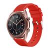 DKEnjoy 20MM Silicone Replacement Watchband Wristband Bracelet Watch Strap Wristband Compatible for Samsung Galaxy Watch 3 41MM Smartwatch (Red) view 1