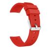 DKEnjoy 20MM Silicone Replacement Watchband Wristband Bracelet Watch Strap Wristband Compatible for Samsung Galaxy Watch 3 41MM Smartwatch (Red) view 3