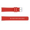 DKEnjoy 20MM Silicone Replacement Watchband Wristband Bracelet Watch Strap Wristband Compatible for Samsung Galaxy Watch 3 41MM Smartwatch (Red) view 4