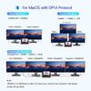 LIONWEI USB C Docking Station Dual Monitor, Laptop Docking Station 3 Monitors Quadruple Display with Dual 4K HDMI, DP, VGA, 100W PD, 3 USB C/A 2.0, Laptop Dock for Dell, Lenovo, HP, Surface view 4