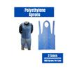 PackagingSuppliesByMail Disposable Apron, Blue, 28x46 Inches, 2000 Pack view 2