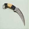 Damascus KE-0513-HK Custom Handmade Knife11 Steel Hunting Karambit Knife With Sheath Outdoors Tools Hand Forged Hunting Knife/Cutting Tool/Camping/Bushcraft Knife view 3