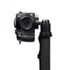 Ball Head with 1/4" or 3/8" Screw Connection, Spring-Loaded Safety Lock for Quick Release Platform, 360 Rotatable (H-28QR) view 4