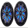 KICKER 2 8" 600w Marine Boat KMTES8 Wakeboard Tower Speakers w/LED's+Amplifier view 2