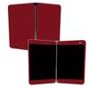 MightySkins Skin for Microsoft Surface Duo - Solid Burgundy | Protective, Durable, and Unique Vinyl Decal wrap Cover | Easy to Apply, Remove, and Change Styles | Made in The USA view 1