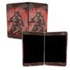 MIGHTY SKINS Carbon Fiber Skin for Microsoft Surface Duo - Samurai Battle | Protective, Durable Textured Carbon Fiber Finish | Easy to Apply | Made in The USA view 1