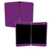 MightySkins Skin for Microsoft Surface Duo - Solid Purple | Protective, Durable, and Unique Vinyl Decal wrap Cover | Easy to Apply, Remove, and Change Styles | Made in The USA view 1