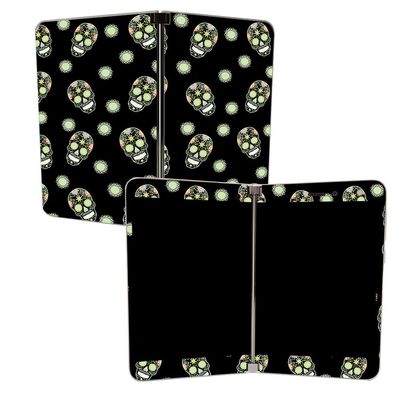 MIGHTY SKINS MightySkins Skin for Microsoft Surface Duo - Nighttime Skulls | Protective, Durable, and Unique Vinyl Decal wrap Cover | Easy to Apply, Remove, and Change Styles | Made in The USA