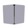 MightySkins Skin for Microsoft Surface Duo - Solid Gray | Protective, Durable, and Unique Vinyl Decal wrap Cover | Easy to Apply, Remove, and Change Styles | Made in The USA (MISURDUO-Solid Gray) view 2