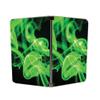 MIGHTY SKINS MightySkins Skin for Microsoft Surface Duo - Green Flames | Protective, Durable, and Unique Vinyl Decal wrap Cover | Easy to Apply, Remove, and Change Styles | Made in The USA view 2