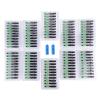 Oumefar 100PCS SC/Quick Fast Optic Fiber Connector Fast Embedded Fiber Connector Connecting for FTTH etc view 1