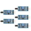 Oumefar 5 Pcs Compatible IR Infrared Flame Sensor Detection Module 3.3V-5V IR Flame Sensor Detector Module for Detecting Flame view 1
