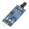 Oumefar 5 Pcs Compatible IR Infrared Flame Sensor Detection Module 3.3V-5V IR Flame Sensor Detector Module for Detecting Flame view 4