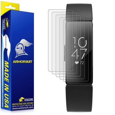 ArmorSuit 6 Pack for Fitbit Inspire 2 (2020 Release) Anti-Glare Screen Protector MilitaryShield Matte Film - Made in USA
