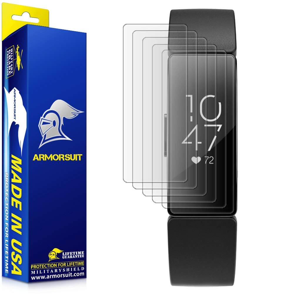 ArmorSuit 6 Pack for Fitbit Inspire 2 (2020 Release) Anti-Glare Screen Protector MilitaryShield Matte Film - Made in USA