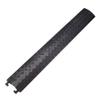 Anbotek - Small 2 Pack - Floor Cord Cover Cord Protector Drop Over Drop Trak Cable Ramp for Office Warehouse - Black view 1