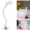 lamp,USB Circle Makeup Lamp Eyebrow Lip Beauty Salon Desktop Led Lights with Clip view 2