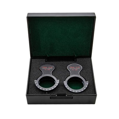 dhoptical eyeglasses trial frame gradienter for single eye can put three trial lense