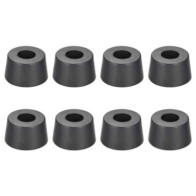 uxcell 8 Pcs D33xH19mm Rubber Feet Anti-Vibration Base Pad Stand for Speaker Guitar Amplifier HiFi