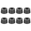 uxcell 8 Pcs D33xH19mm Rubber Feet Anti-Vibration Base Pad Stand for Speaker Guitar Amplifier HiFi view 1