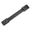 uxcell Speaker Handle Pull Cabinet Grasp Strap Style Spring Steel Handle with Metal End Caps Buckle Black view 1