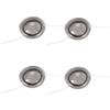 uxcell 4pcs 25.5mm Tweeter Voice Coil Silk Dome Tweeter Accessory view 1