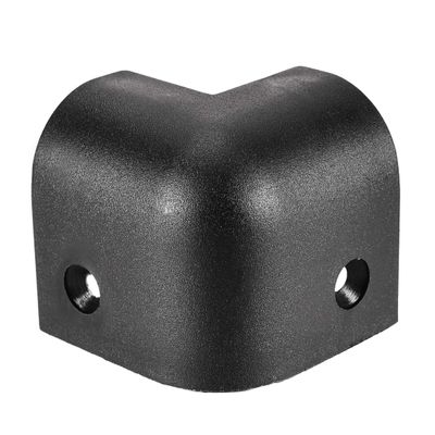 uxcell Speaker Corner Protectors Cabinets Edge Corner Speaker Stackable Guard Wrap Angle Case Protection 4pcs