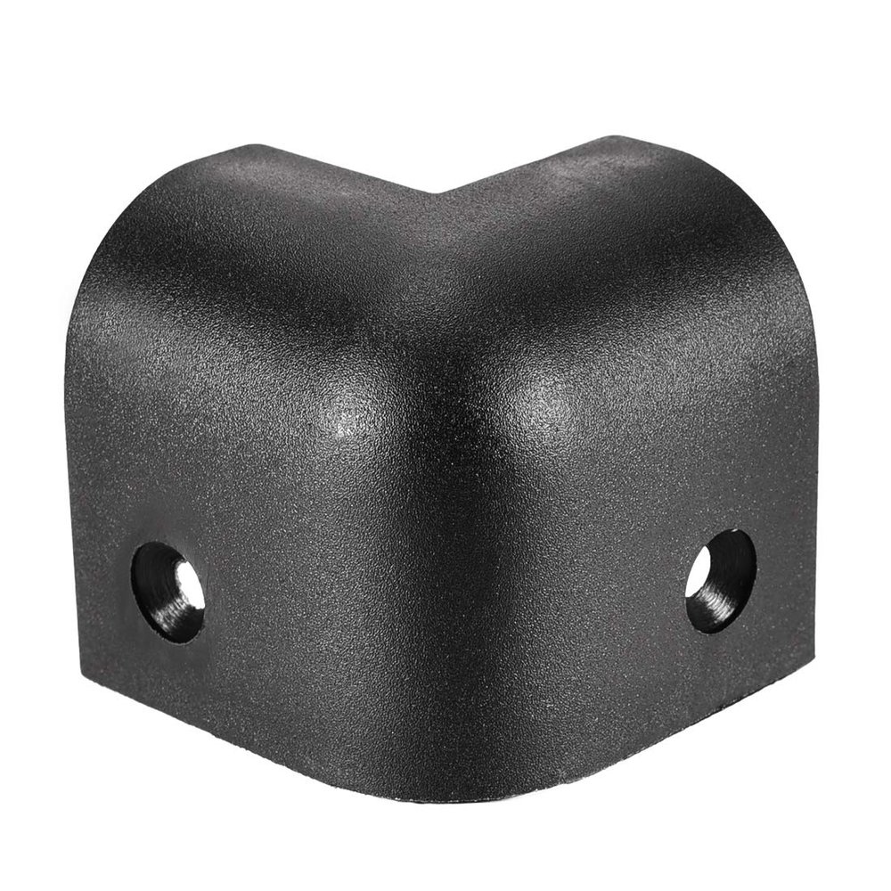uxcell Speaker Corner Protectors Cabinets Edge Corner Speaker Stackable Guard Wrap Angle Case Protection 4pcs