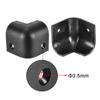 uxcell Speaker Corner Protectors Cabinets Edge Corner Speaker Stackable Guard Wrap Angle Case Protection 4pcs view 4