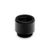 EKWB EK-Quantum Torque Micro HDP 12 Push-In Fitting for EKWB Rigid Tubing, 12mm OD, Black view 1