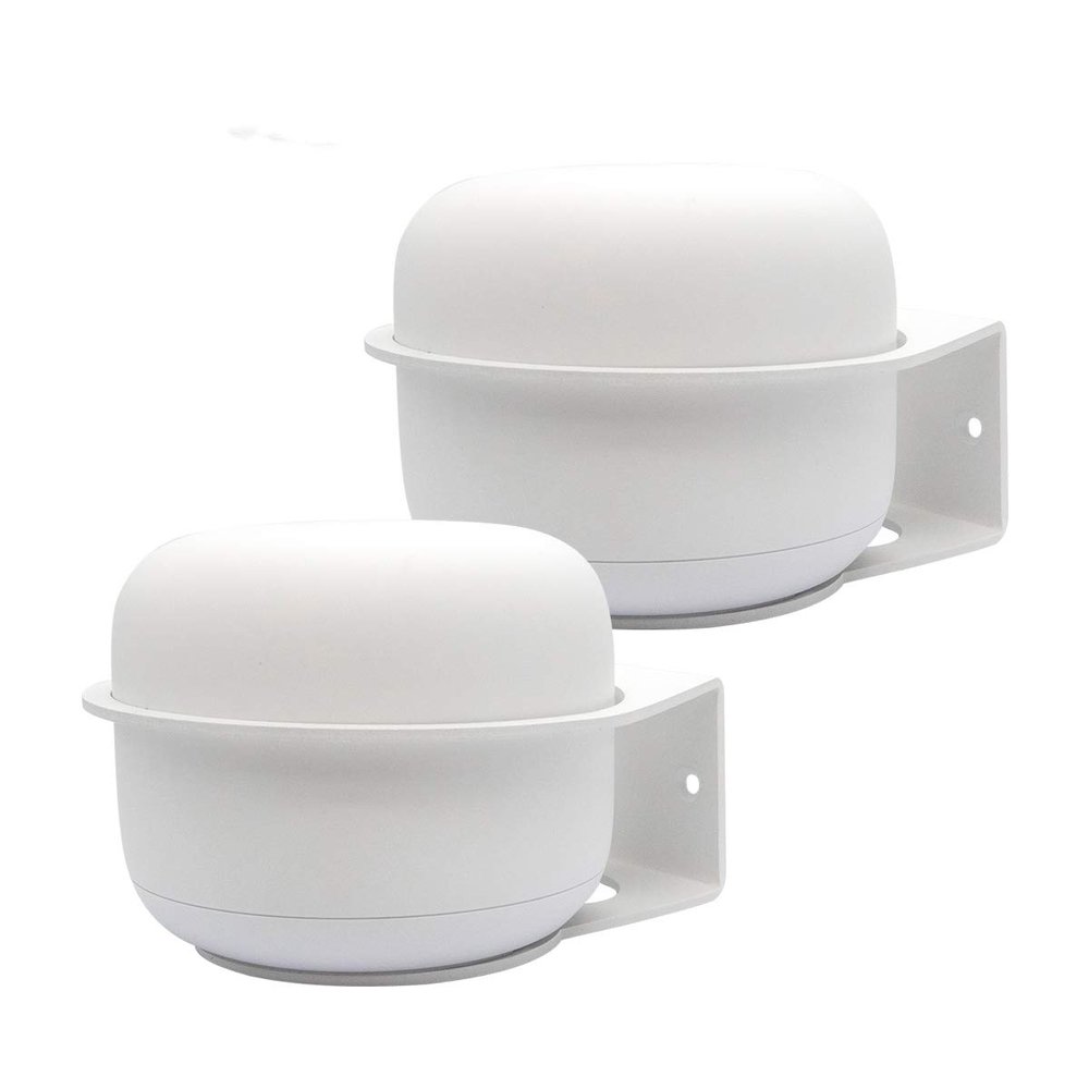 ALLICAVER Google Nest WiFi Wall Mount, Sturdy Metal Made Wall Mount Bracket Compatible with Google Nest WiFi Router and Google WiFi Router