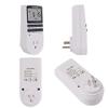Super LCD Display Digital Weekly Programmable Electrical Wall Plug-in Power Socket Timer Switch Outlet Time Clock 220V 110V AC view 1