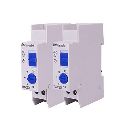 20 Minutes 230VAC DIN Rail Staircase Time Switch for Staircase Lighting Controls
