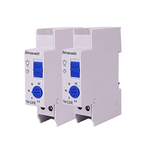 20 Minutes 230VAC DIN Rail Staircase Time Switch for Staircase Lighting Controls