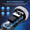 Dual USB Car Charger Quick Charge 3.0 Car Adapter Fast Charging Charger Compatible for iPhone 11/11pro/ MAX/XS/XR/X/10,iPad,Samsung S10/S10+/S9,Google Pixel 4/4 XL etc,Bling Car Decor,Pure White view 4