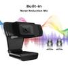 1080P Webcam with Microphone, TehLif USB Camera w/Plug and Play Wide Angle for PC Computer Laptop Mac Zoom Skype Meeting FaceTime Video view 4