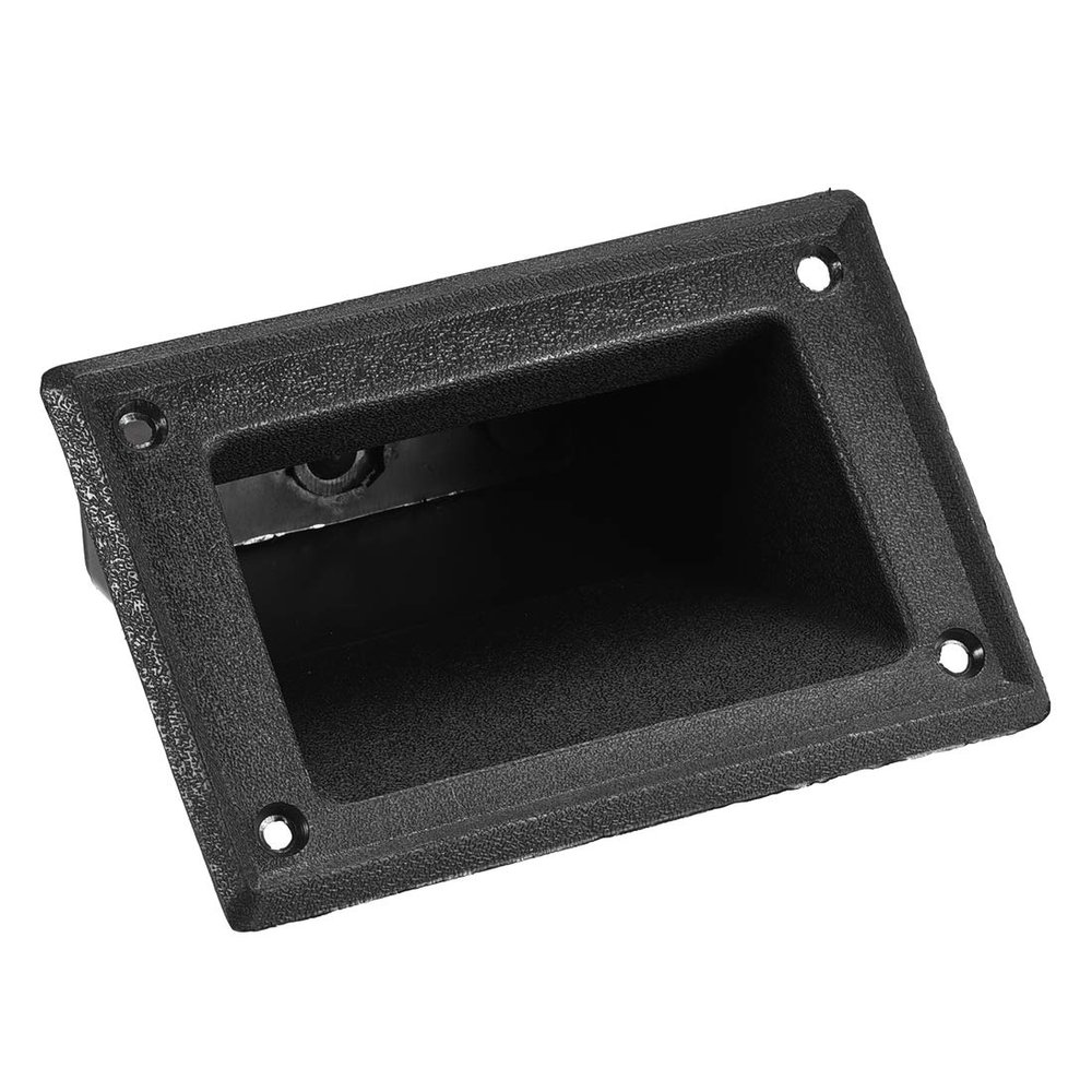uxcell Recessed Speaker Handle Grasp Pocket Style Plastic Handles Holder 5.2'' Length Fit for PA/DJ Speaker Cabinet Box