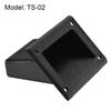 uxcell Recessed Speaker Handle Grasp Pocket Style Plastic Handles Holder 5.2'' Length Fit for PA/DJ Speaker Cabinet Box view 4