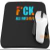 Husband 9 Inch Mouse Pad Dad Mousepad - Fuck All i Need is U You Funny Tshirt Husband and Wife Funny Black Poster Mousemat view 2